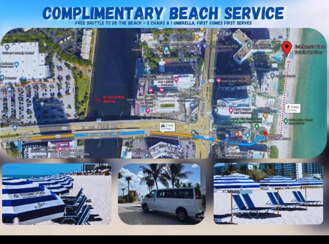 Ocean Views - Pool & Gym - Pet Friendly - Close To Beach Hallandale Beach Dış mekan fotoğraf