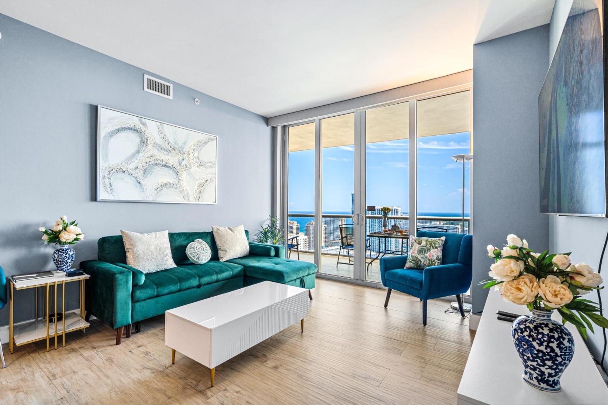 Ocean Views - Pool & Gym - Pet Friendly - Close To Beach Hallandale Beach Dış mekan fotoğraf
